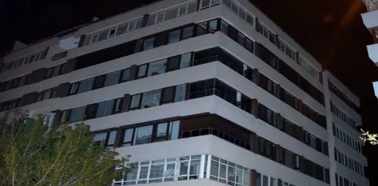 Kayseri'de 7 katlı apartman karantinaya alındı