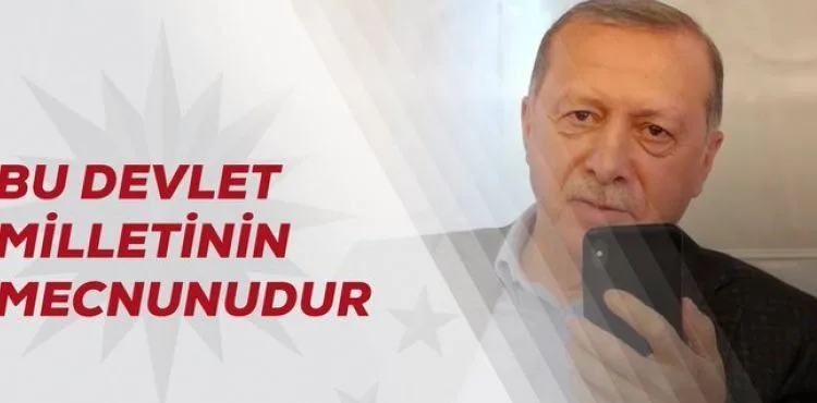 Cumhurbaşkanı Erdoğan paylaştı: Bu devlet, milletinin mecnunudur