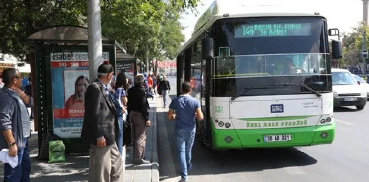 ÖZEL HALK OTOBÜSLERİ DE TOPLU ULAŞIMDA