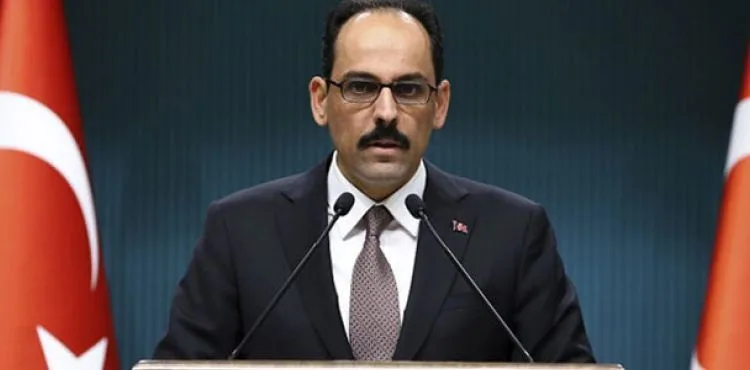 Sözcü Kalın: Filistin'e gidecek tıbbi malzemeler bu akşam yola çıkıyor