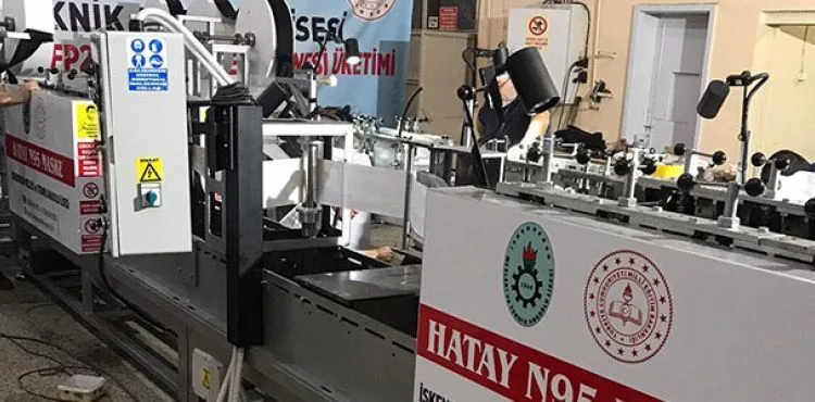 MEB, N95 maske makinesi üretti