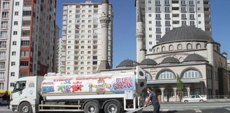 TALAS’TA CUMA HAZIRLIKLARI TAMAM
