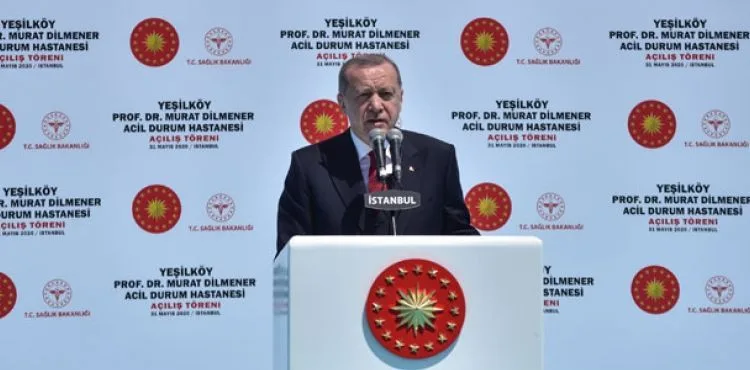 Cumhurbaşkanı Erdoğan, Prof. Murat Dilmener Acil Durum Hastanesi'ni açtı