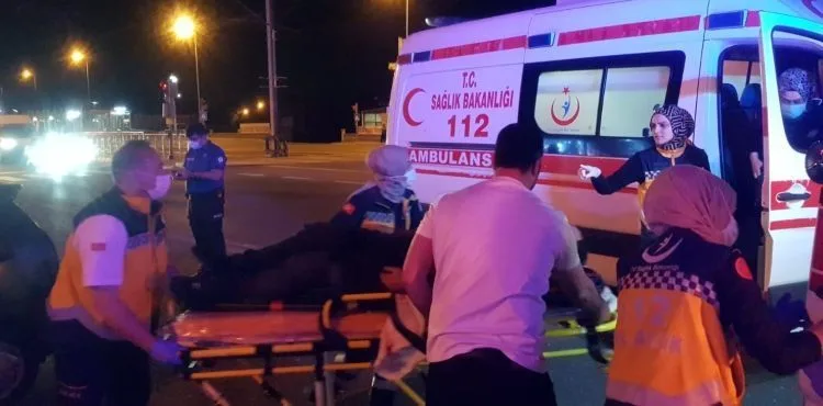 Kayseri'de iki otomobil çarpıştı: 3 yaralı