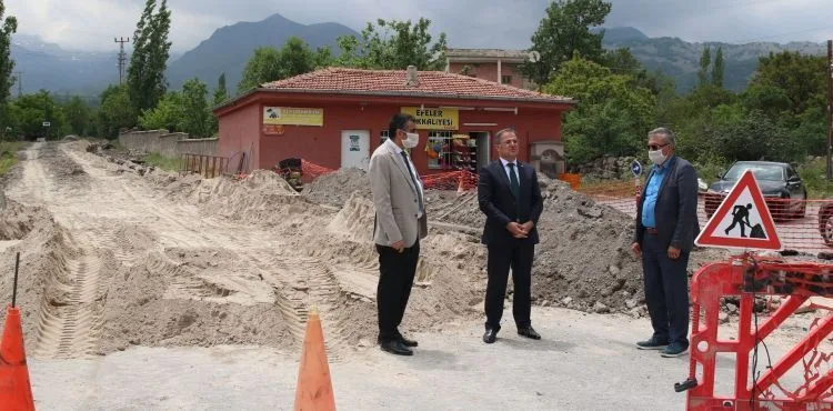 HACILAR’DA ÇALIŞMALAR HIZ KESMEDEN DEVAM EDİYOR