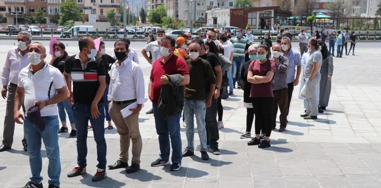 Kayseri Adliyesi'nde yoğunluk