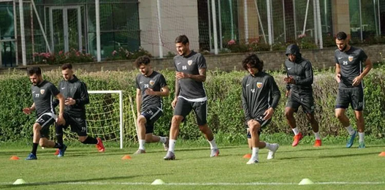 Kayserispor, Gençlerbirliği maçının hazırlıklarına devam etti