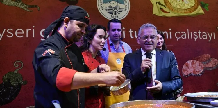 BÜYÜKŞEHİR KAYSERİ’NİN ZENGİN MUTFAĞINI GELECEĞE MİRAS BIRAKIYOR