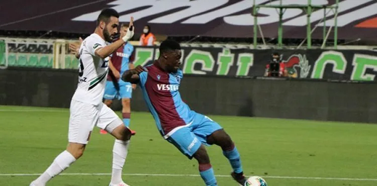 Trabzonspor'a Denizlispor'dan çelme