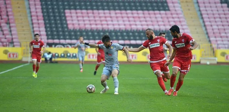 Eskişehirspor - Boluspor: 0-3