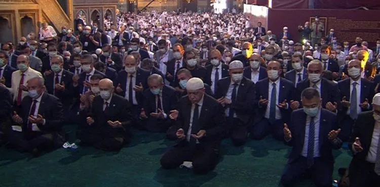 Ayasofya Camii 24 saat açık olacak
