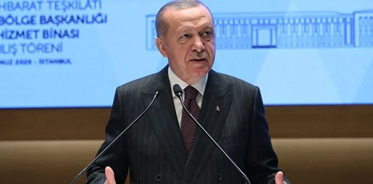Cumhurbaşkanı Erdoğan MİT İstanbul Bölge Başkanlığı Hizmet Binasını açtı