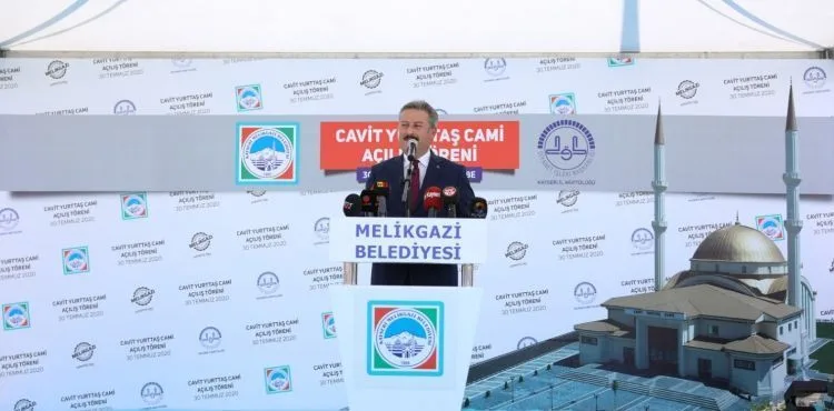 CAVİT YURTTAŞ CAMİ AREFE GÜNÜ DUALARLA AÇILDI