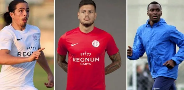 Antalyaspor'da 3 futbolcu geri dönüyor