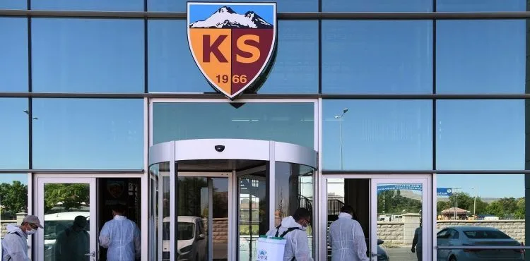 HES KABLO KAYSERİSPOR RECEP MAMUR TESİSLERİ DEZENFEKTE EDİLDİ