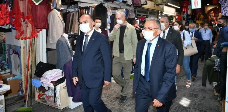 VALİ VE BAŞKAN’DAN “PANDEMİ MÜCADELESİNDE HASSASİYET” ÇAĞRISI