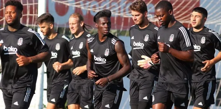 N'Sakala, Beşiktaş ile ilk antrenmanına çıktı