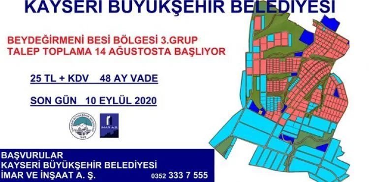1 MİLYAR TL’LİK PROJEDE TALEP TOPLANACAK