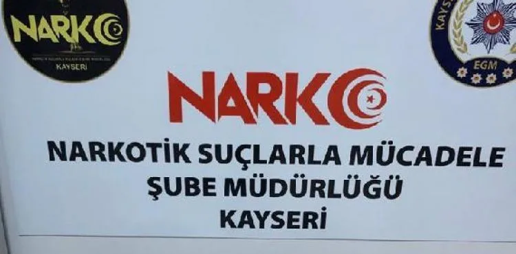Kayseri'de uyuşturucu tacirlerine operasyon: 3 gözaltı