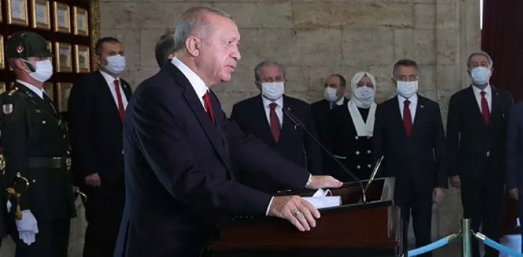 Cumhurbaşkanı Erdoğan: Türkiye, Doğu Akdeniz'de şantaj diline boyun eğmeyecek