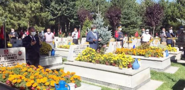 Kayseri'de 30 Ağustos törenle kutlandı