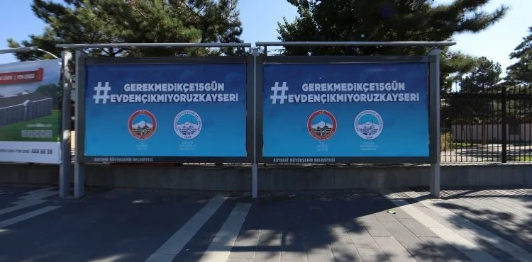 #GEREKMEDİKÇE 15 GÜN EVDEN ÇIKMIYORUZ KAYSERİ