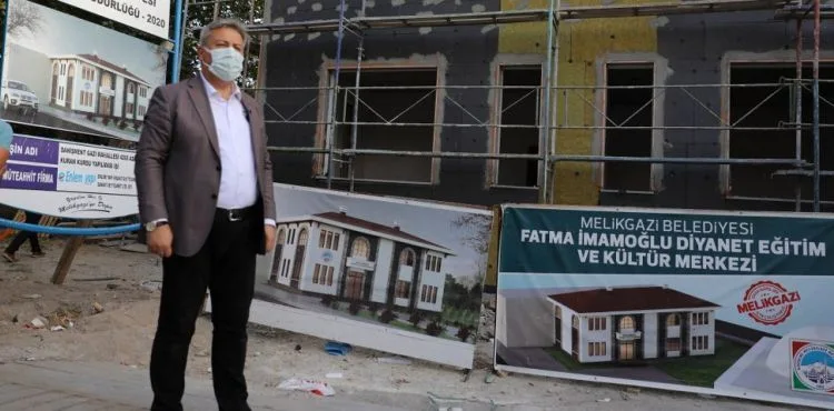 Başkan Dr. Palancıoğlu; Fatma İmamoğlu Kuran kursu inşaat alanında incelemelerde bulundu…