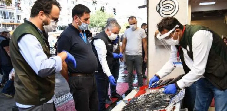Kayseri'de yasal boyutun altındaki 50 kilo balığa el konuldu