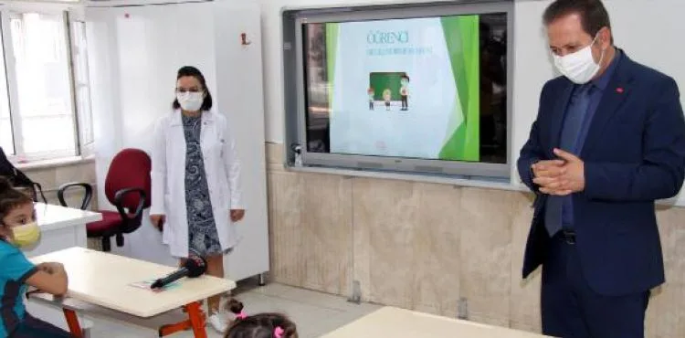 Kayseri'de öğrencilere uygulamalı sağlık eğitimi