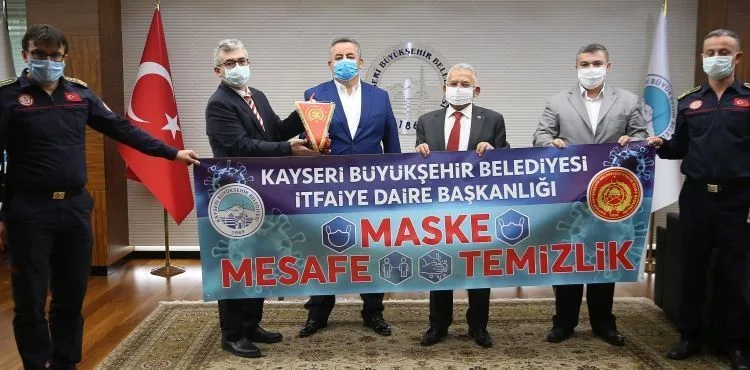 BÜYÜKKILIÇ’A İTFAİYE HAFTASI ZİYARETİ