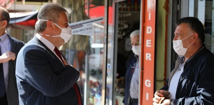 BAŞKAN PALANCIOĞLU, SAHADA TESPİT ÇALIŞMALARINA DEVAM EDİYOR