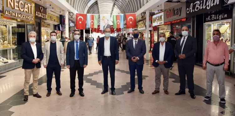 KTO BAŞKANI GÜLSOY’DAN KAZANCILAR ÇARŞISI’NDA DENETİM!