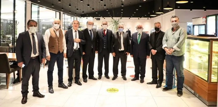 TSYD KAYSERİ ŞUBESİ, BAŞKANLARLA BİR ARAYA GELDİ