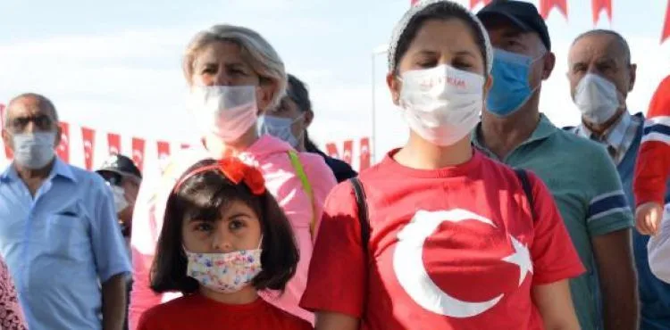 Kayseri'de, 29 Ekim Cumhuriyet Bayramı törenle kutlandı