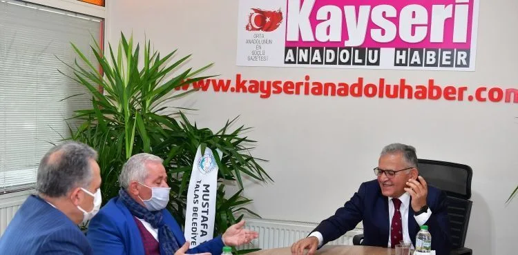 BAŞKANLARDAN GÜÇLERİNİ BİRLEŞTİREN ÜÇ GAZETEYE HAYIRLI OLSUN ZİYARETİ