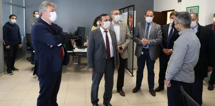 BAŞKAN PALANCIOĞLU’NDAN TEKNOPARK’A ZİYARET