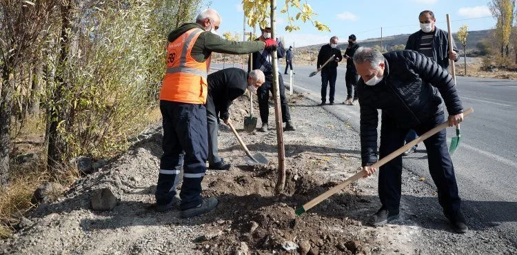 “BUGÜNE KADAR 70 BİN AĞAÇ DİKTİK”