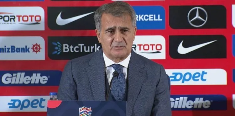 Şenol Güneş: Oyuncularımı tebrik ediyorum ve alınlarından öpüyorum