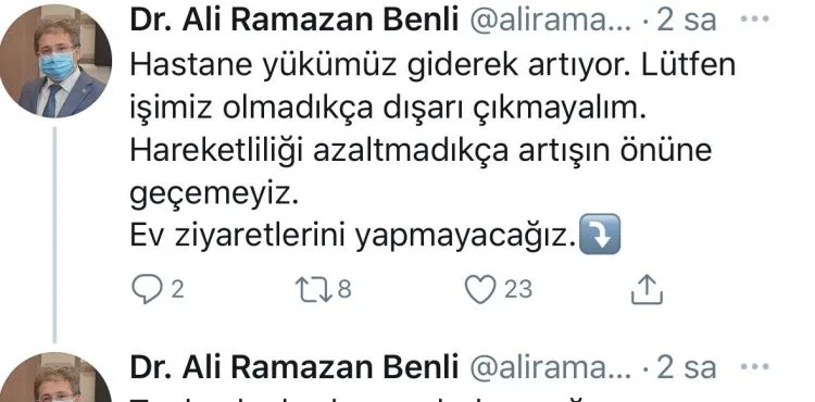 Kayseri İl Sağlık Müdürü Benli: Hastane yükümüz artıyor