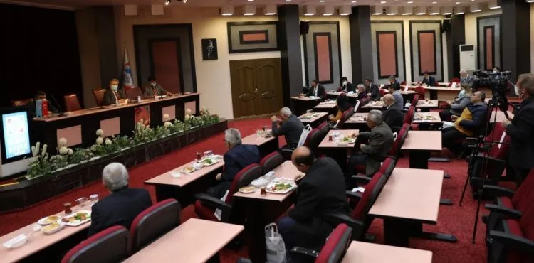 Başkan Palancıoğlu ilçenin 58 mahalle muhtarı ile görüştü