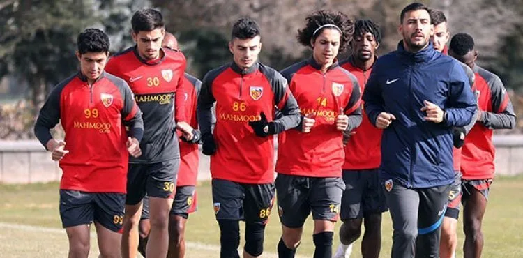 Kayserispor'da, Göztepe mesaisi başladı
