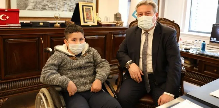 BAŞKAN PALANCIOĞLU, 3 ARALIK DÜNYA ENGELLİLER GÜNÜNÜ KUTLADI