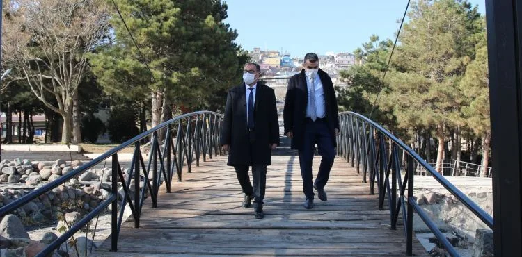 BAŞKAN ÖZDOĞAN 15 TEMMUZ ŞEHİTLER PARKINI İNCELEDİ