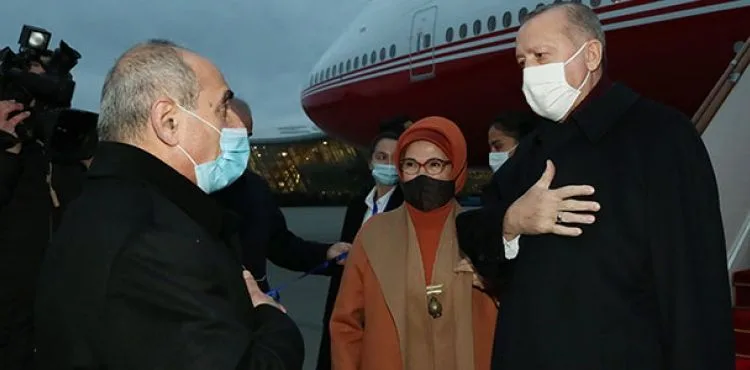 Cumhurbaşkanı Erdoğan, Azerbaycan’da