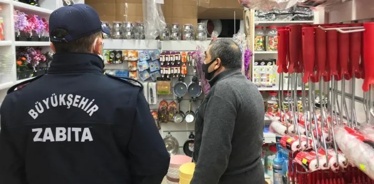 BÜYÜKŞEHİR ZABITA EKİPLERİ’NDEN SIKI DENETİM