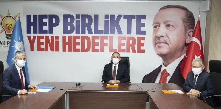 BAŞKAN BÜYÜKKILIÇ, AK PARTİ GENİŞLETİLMİŞ İL BAŞKANLARI TOPLANTISINA KATILDI