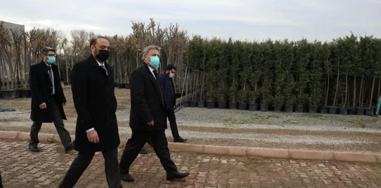 BAŞKAN PALANCIOĞLU, FİDANLIĞI İNCELEDİ