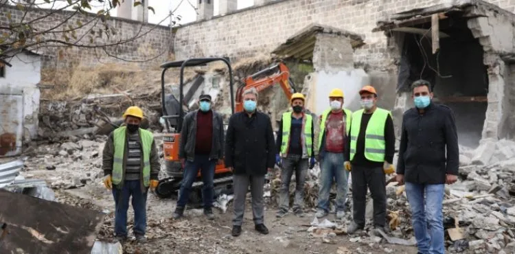 500 YILLIK GÖN HAN’DA RESTORASYON BAŞLADI