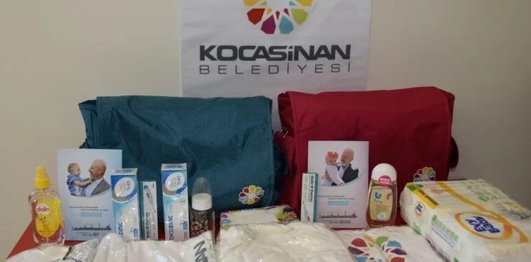 KOCASİNAN’DA 19 BİN 246 AİLEYE ‘HOŞ GELDİN BEBEK’ HEDİYESİ
