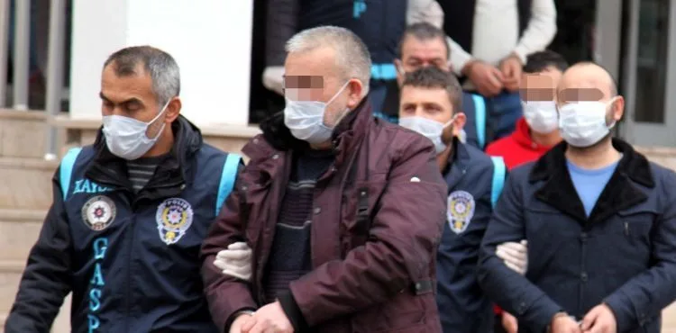 Kayseri'de suç örgütü operasyonunda 13 kişi adliyede